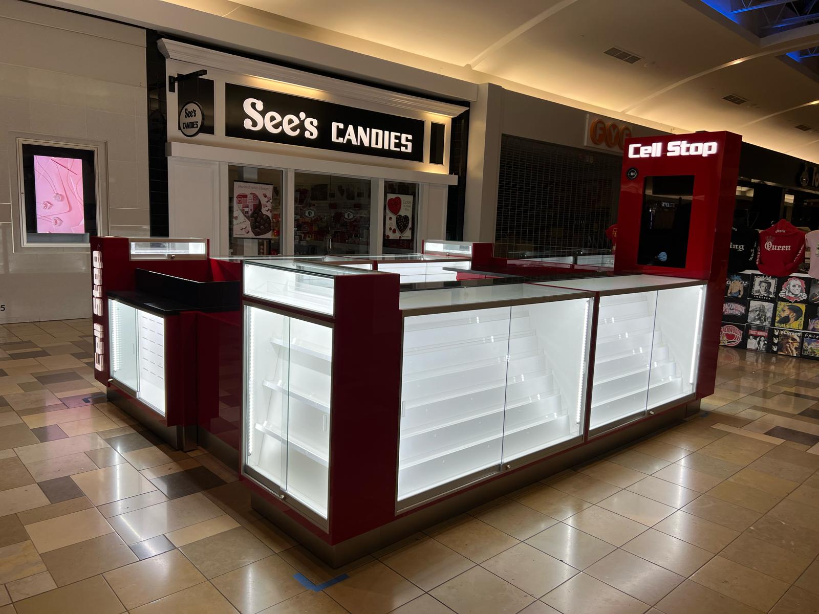Cell Stop Kiosk at North East Mall in Hurst, TX Cell Stop Kiosk at ...
